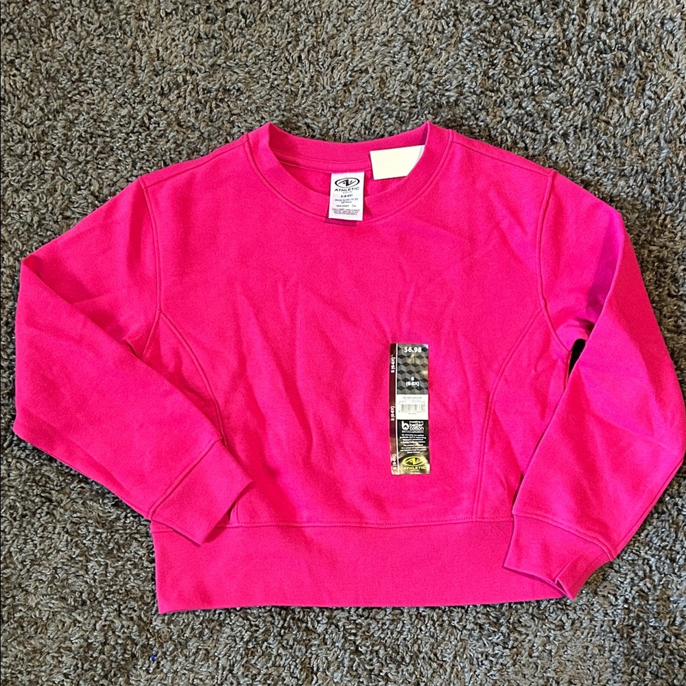 Athletic Works Fuchsia Crewneck Top